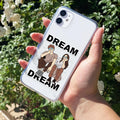 Couple Dream Anti Yellow Clear Case For iPhone 11