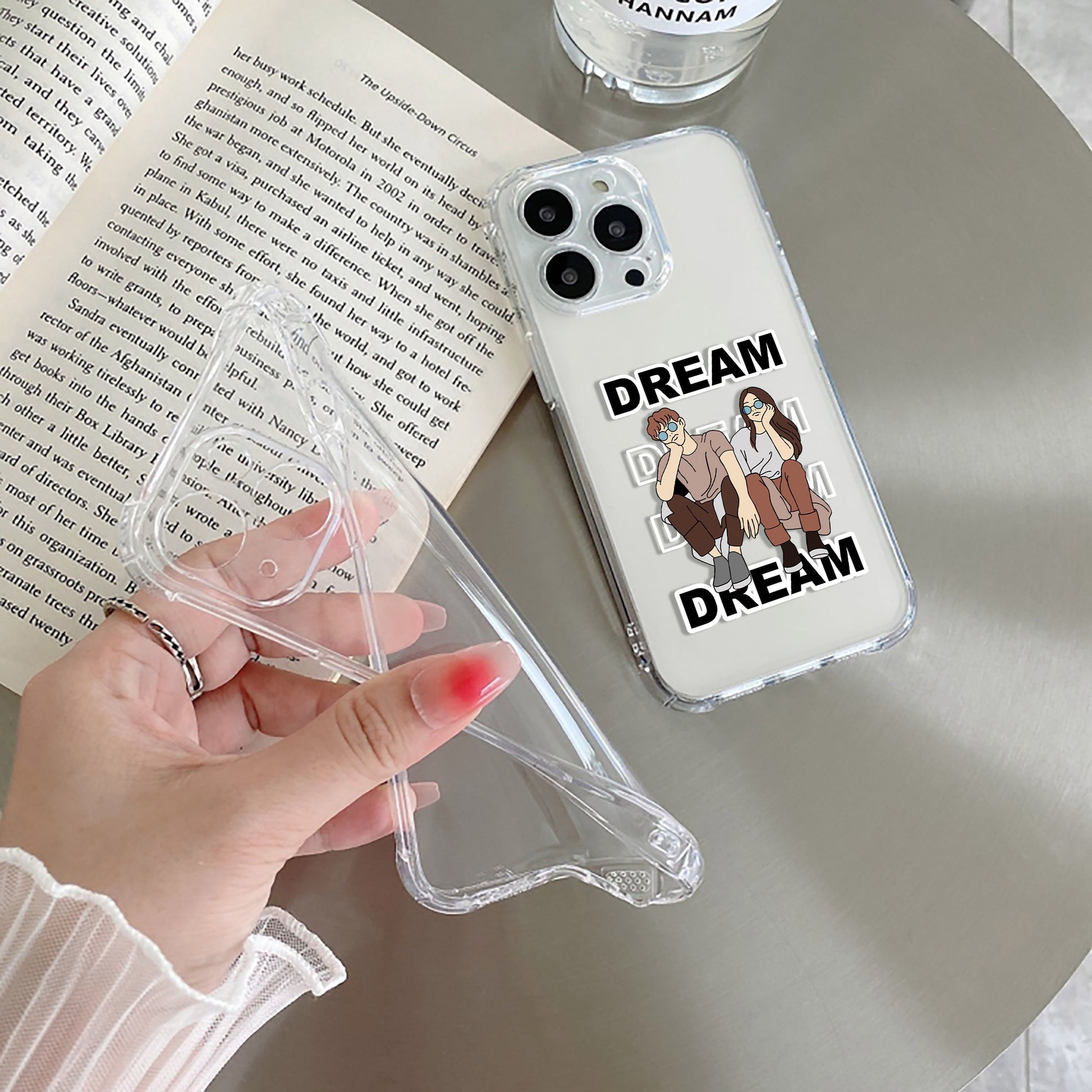 Couple Dream Transparent Silicon Case For IPhone ShopOnCliQ