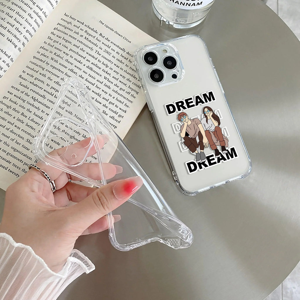 Couple Dream Transparent Silicon Case For Google Pixel 10