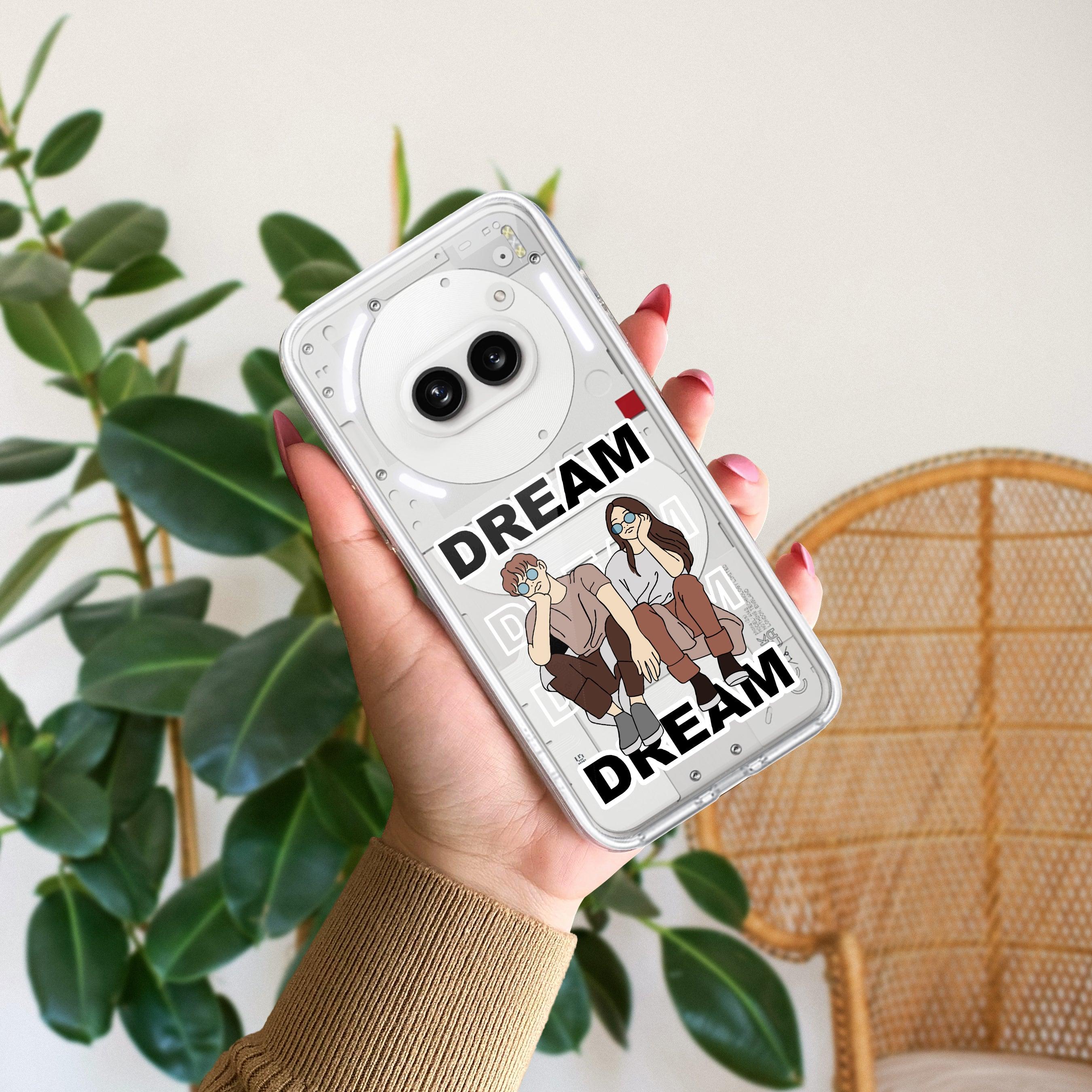 Couple Dream Transparent Silicon Case For Nothing - ShopOnCliQ
