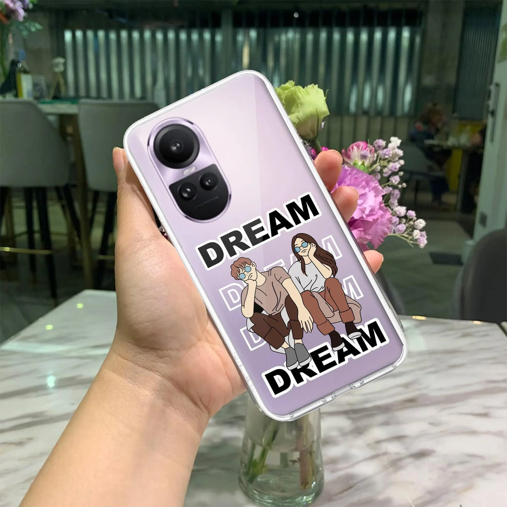 Couple Dream Anti Yellow Case For Oppo Reno 10 5G