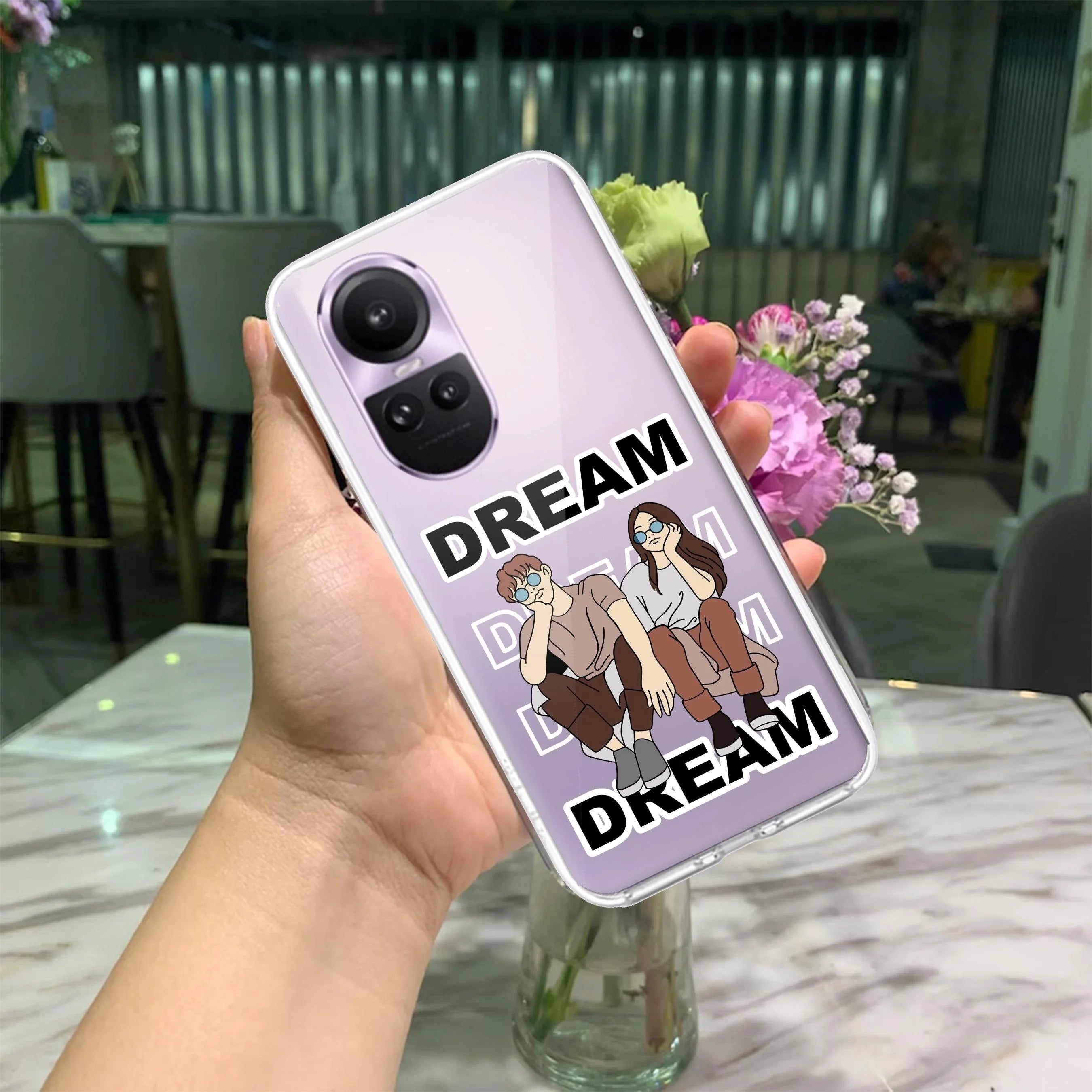 Couple Dream Transparent Silicon Case For Oppo - ShopOnCliQ