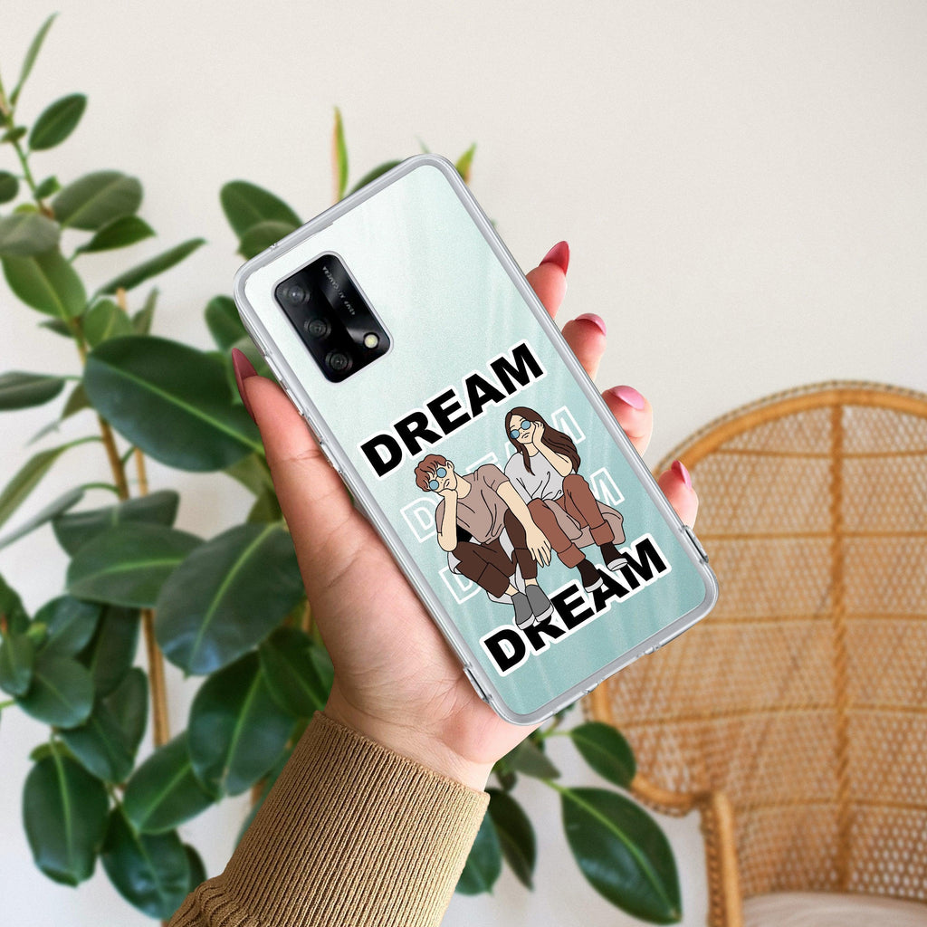Couple Dream Anti Yellow Case For Oppo F19 / Oppo F19s