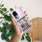 Couple Dream Transparent Silicon Case For Oppo Reno 10 5G