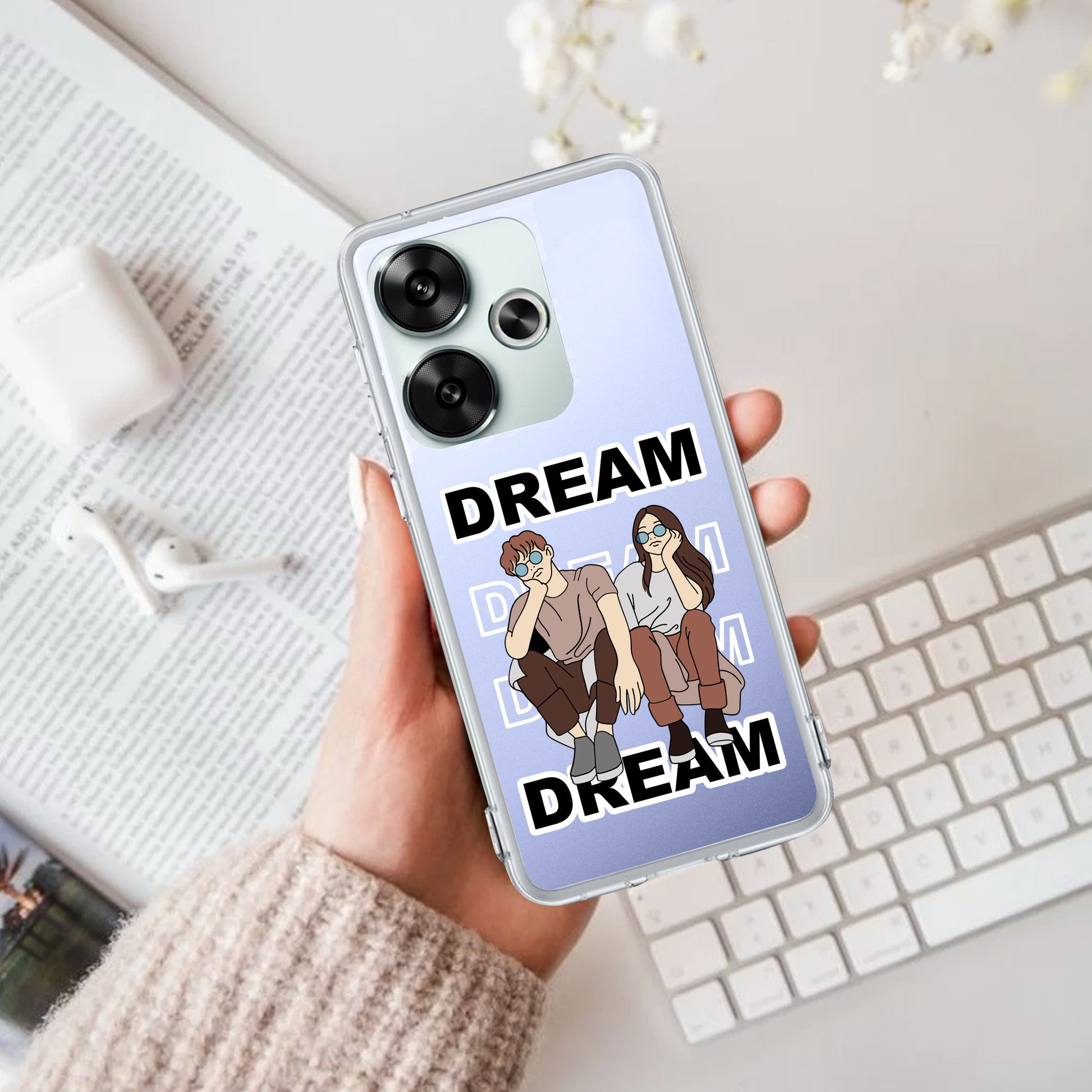 Couple Dream Transparent Silicon Case For Poco - ShopOnCliQ