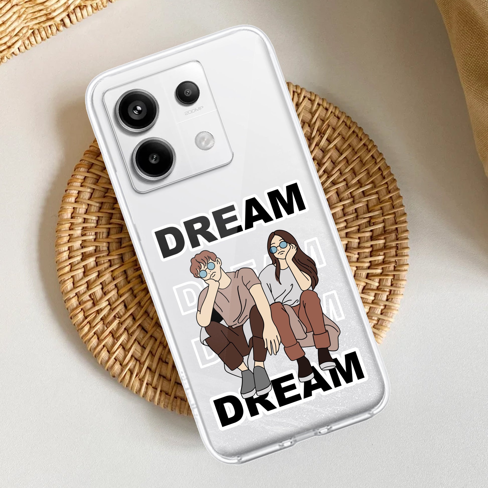 Couple Dream Transparent Silicon Case For Redmi/Xiaomi ShopOnCliQ