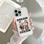 Couple Dream Transparent Silicon Case For Mi 10i