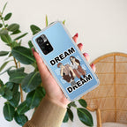 Couple Dream Transparent Silicon Case For Redmi Note 12 5G