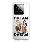 Couple Dream Transparent Silicon Case For Redmi 12 5G