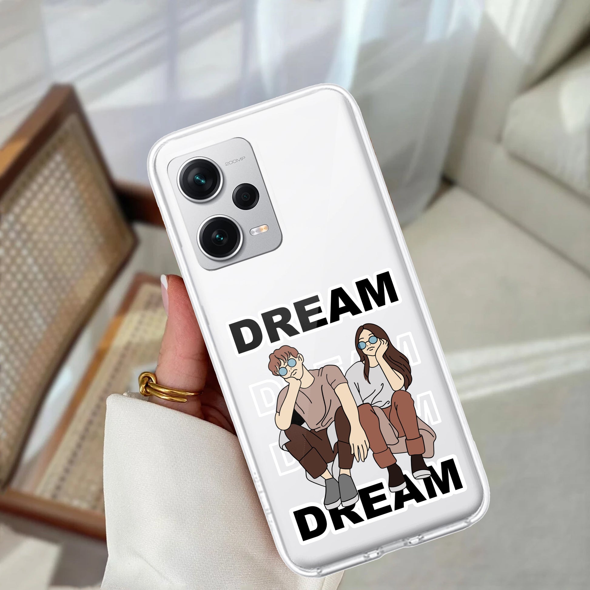 Couple Dream Transparent Silicon Case For Redmi/Xiaomi ShopOnCliQ