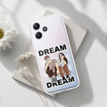 Couple Dream Transparent Silicon Case For Redmi 12 5G