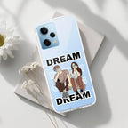 Couple Dream Transparent Silicon Case For Redmi Note 14 5G