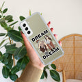 Couple Dream Transparent Silicon Case For Samsung Galaxy S22 Plus 5G