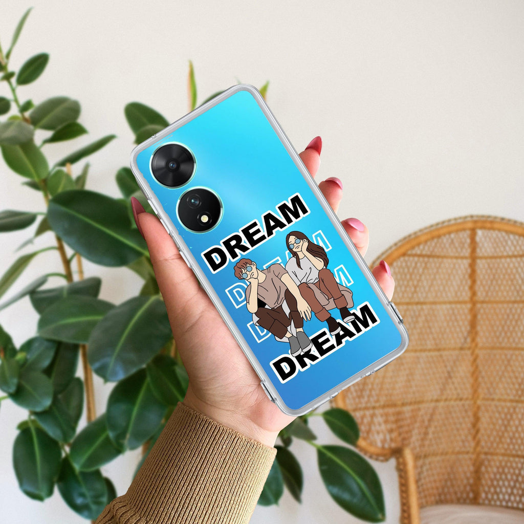 Couple Dream Transparent Silicon Case For Vivo X200 Pro 5G