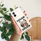Couple Dream Transparent Silicon Case For Vivo T3 5G