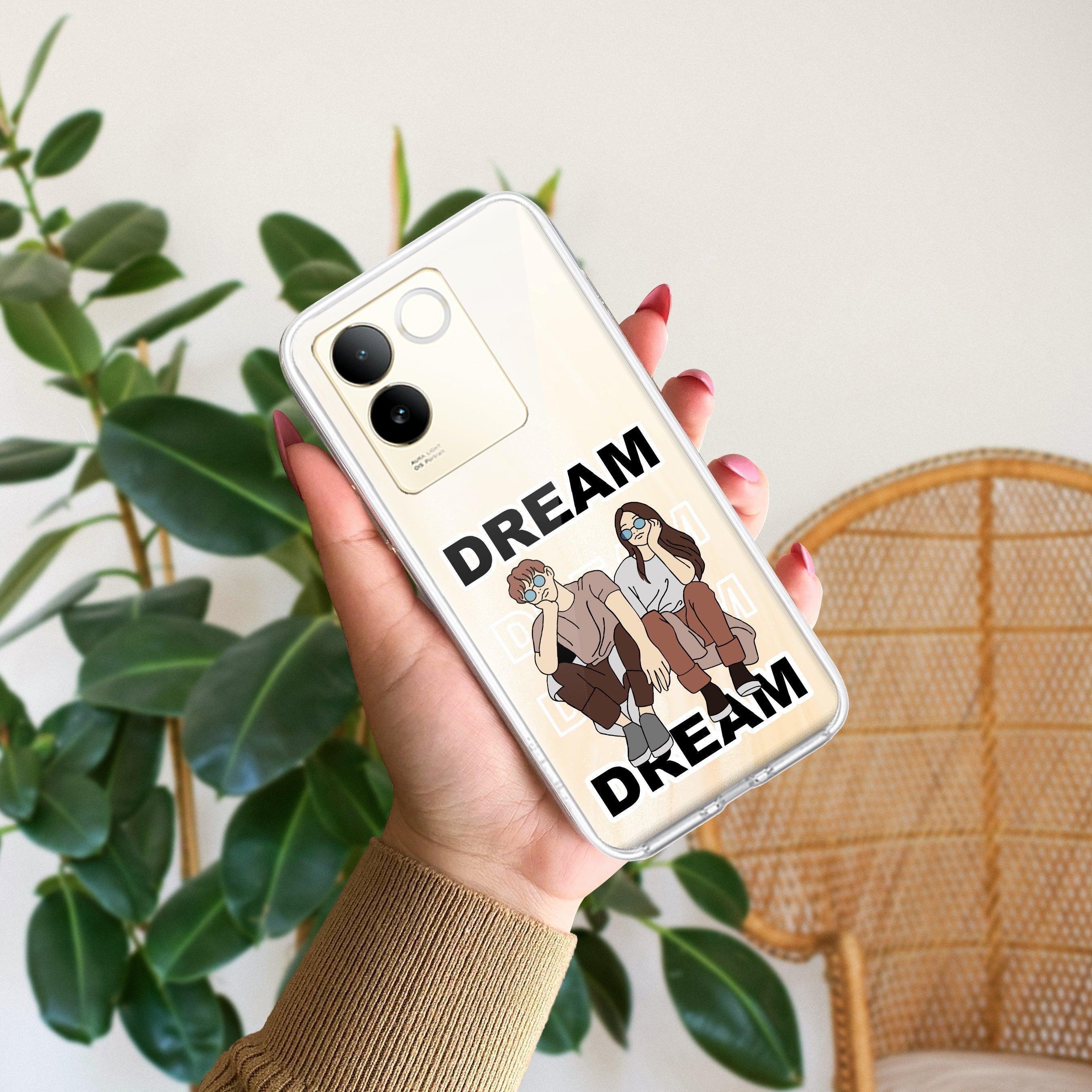 Couple Dream Transparent Silicon Case For Vivo T3 5G