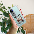 Couple Dream Transparent Silicon Case For Vivo X90 Pro 5G