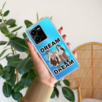 Couple Dream Transparent Silicon Case For Vivo Y35