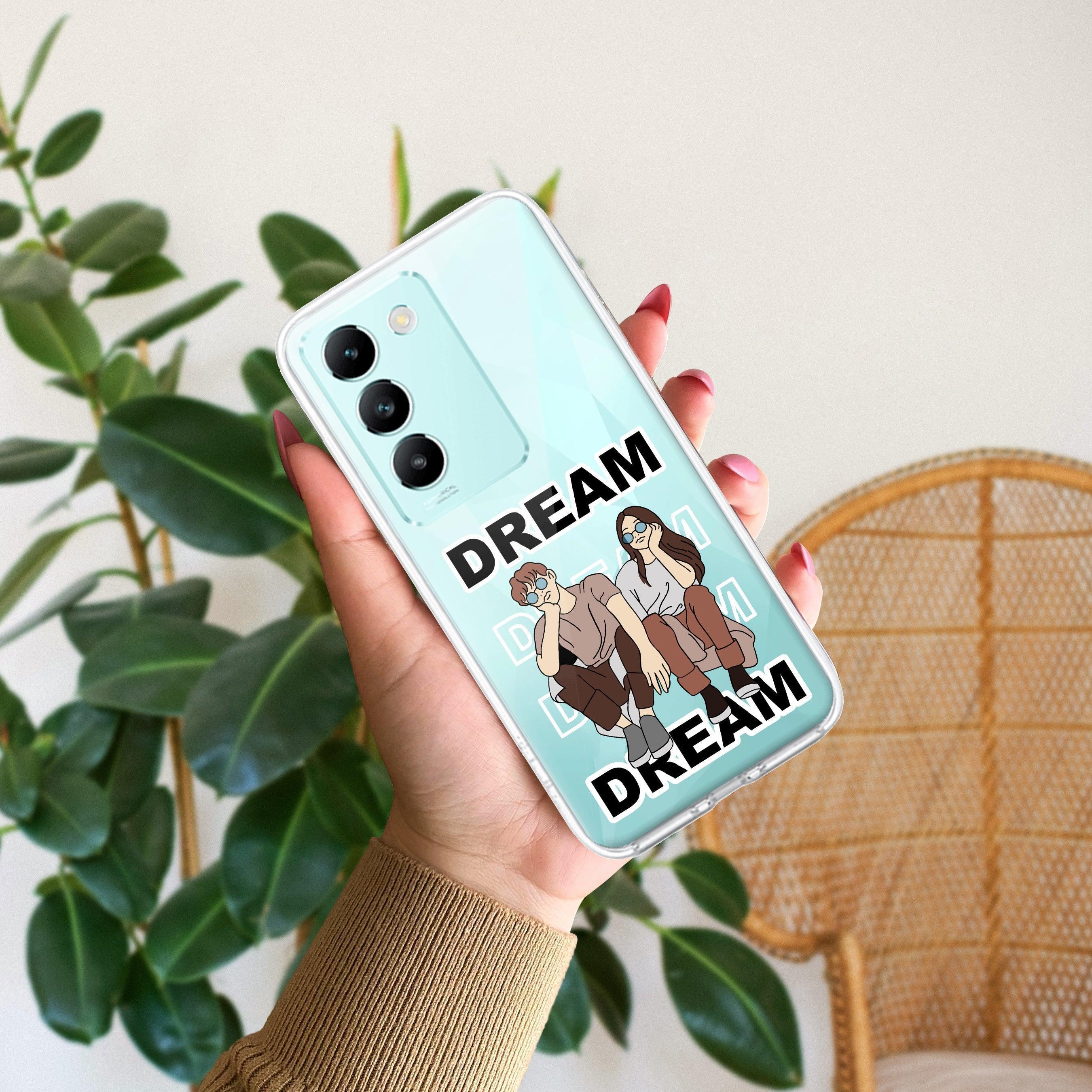 Couple Dream Transparent Silicon Case For Vivo Y100 5G /  Vivo Y100A 5G