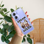 Couple Dream Transparent Silicon Case For Vivo T1 44W