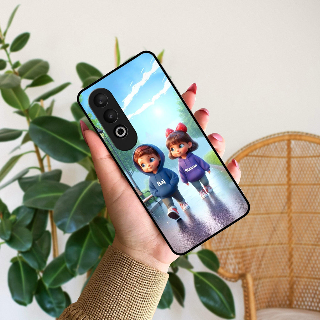 Couple Glass Case Cover For OnePlus - ShopOnCliQ