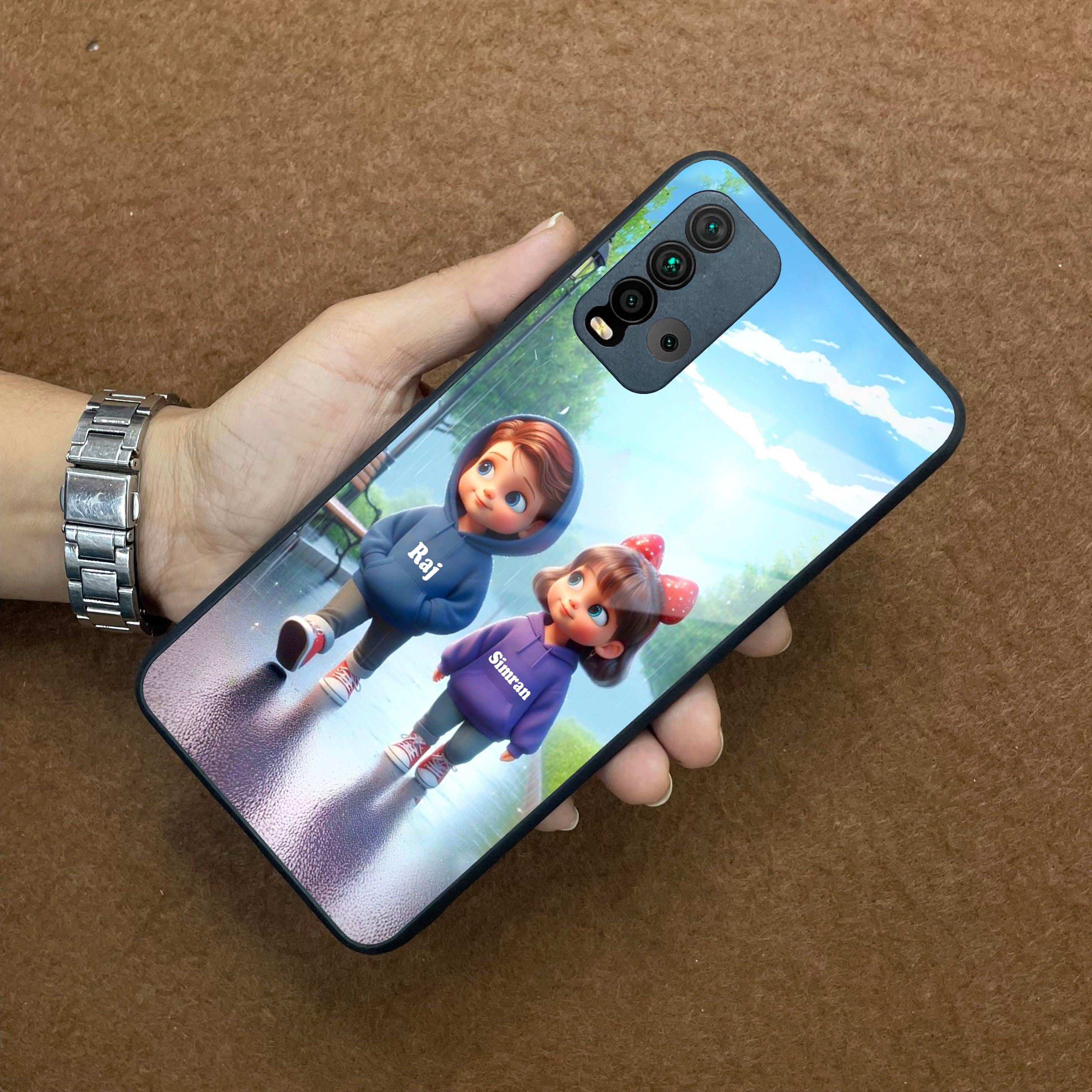 Couple Glass Case Cover For Redmi/Xiaomi - ShopOnCliQ