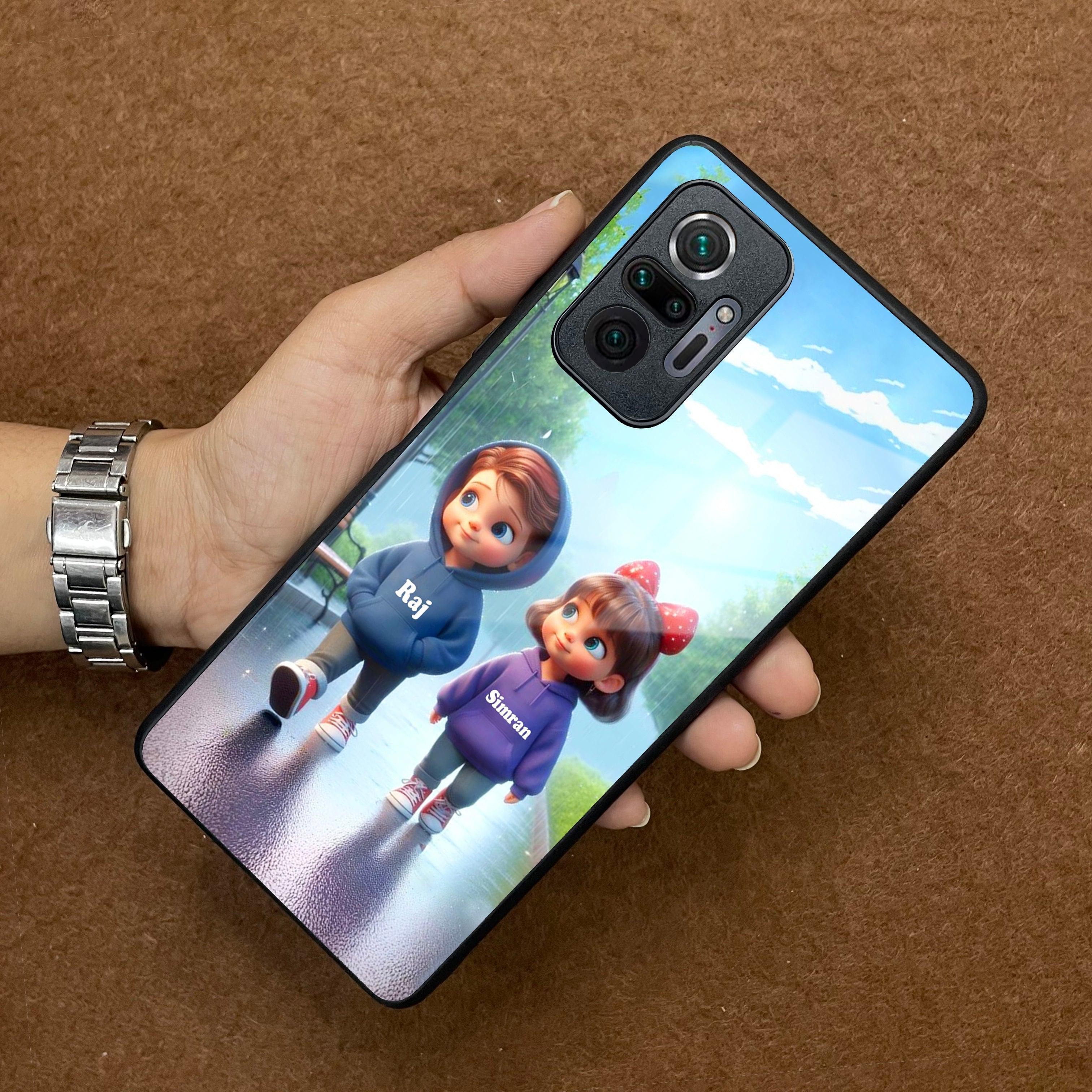 Couple Glass Case Cover For Redmi/Xiaomi - ShopOnCliQ
