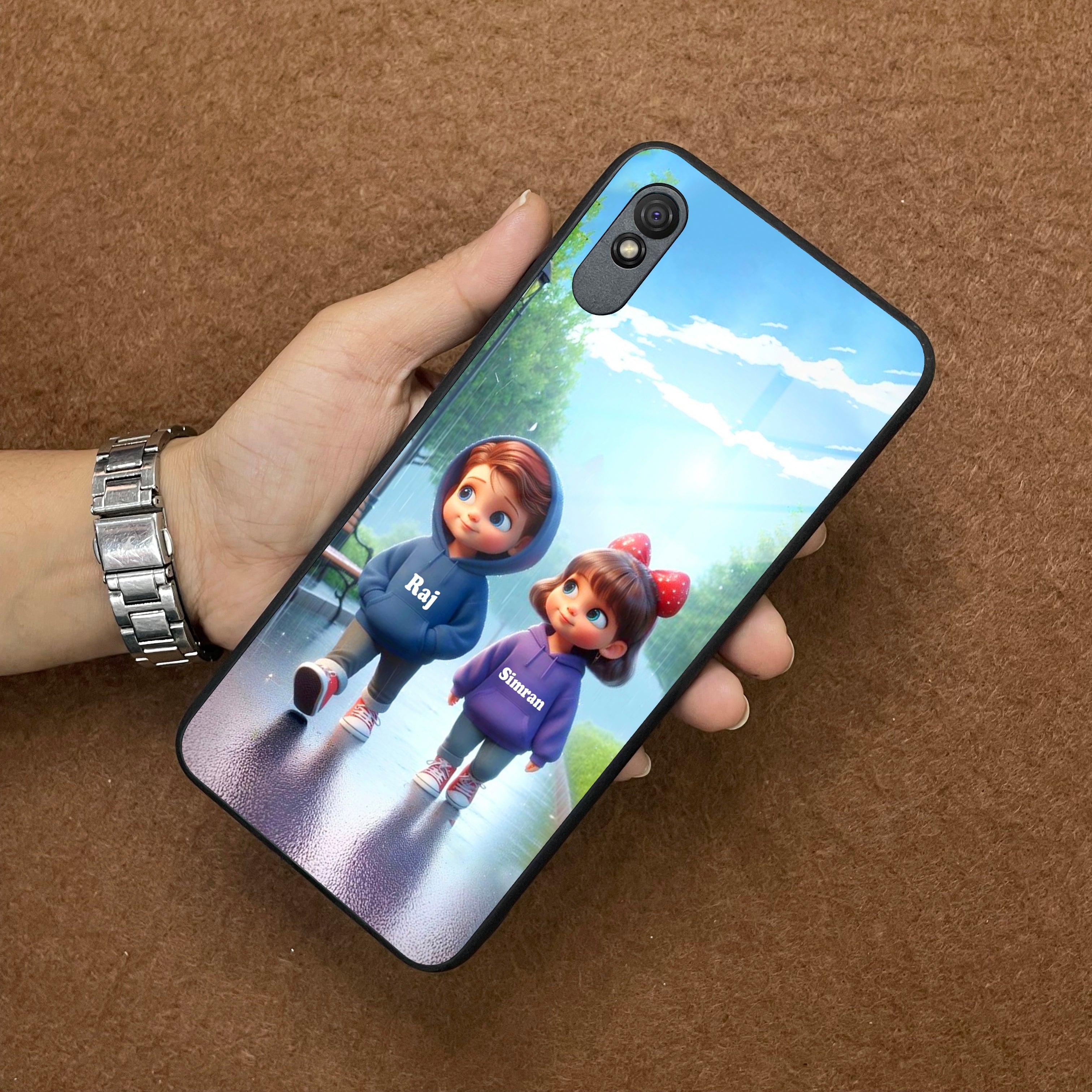 Couple Glass Case Cover For Redmi/Xiaomi - ShopOnCliQ