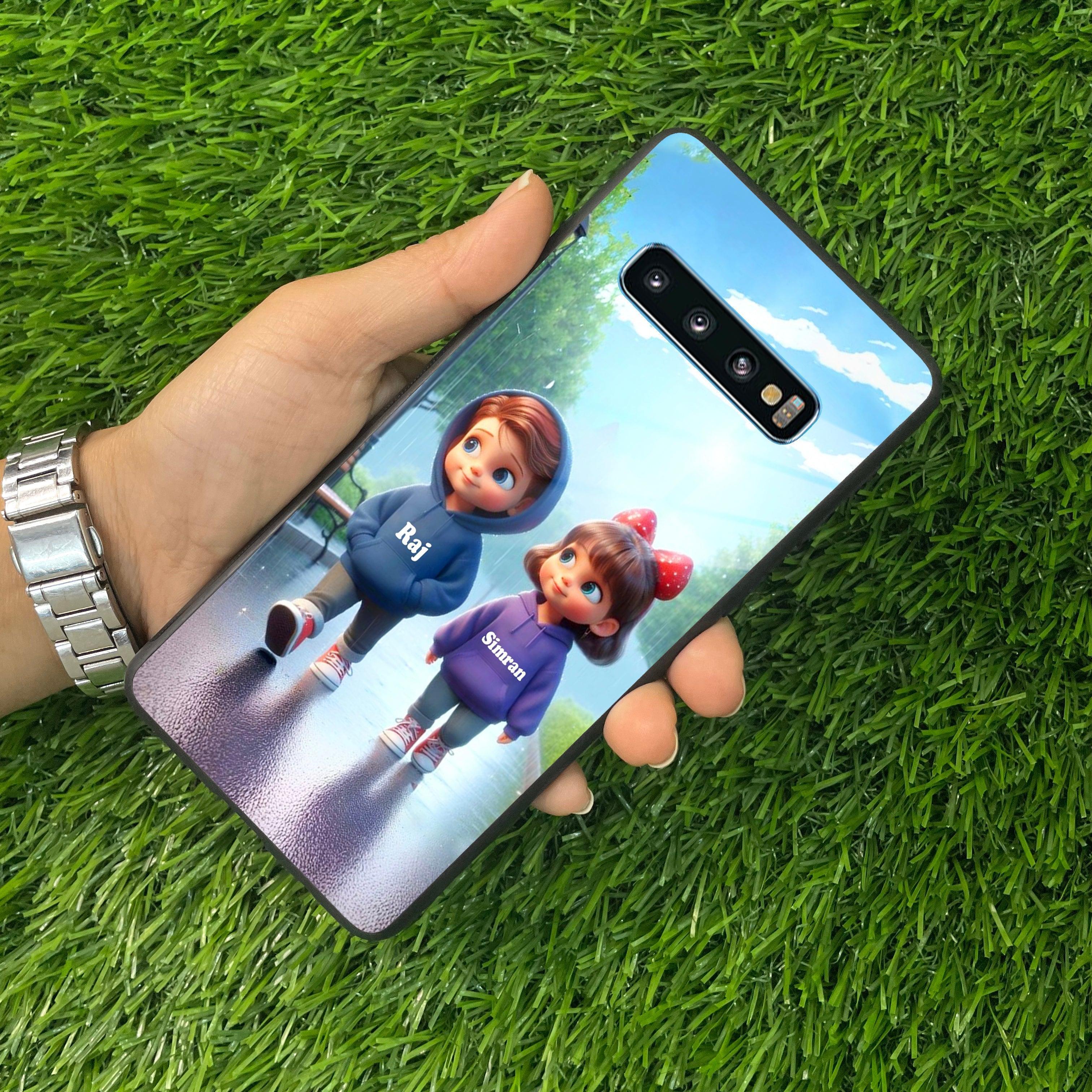 Couple Glass Case Cover For Samsung - ShopOnCliQ