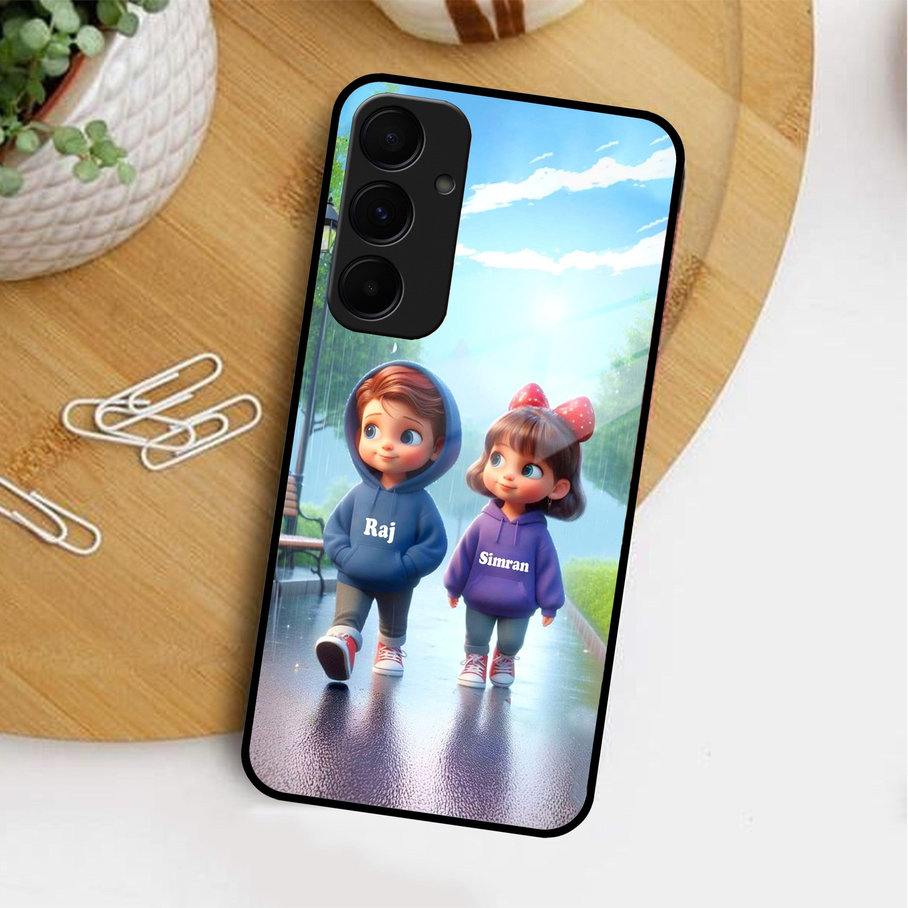 Couple Glass Case Cover For Samsung - ShopOnCliQ