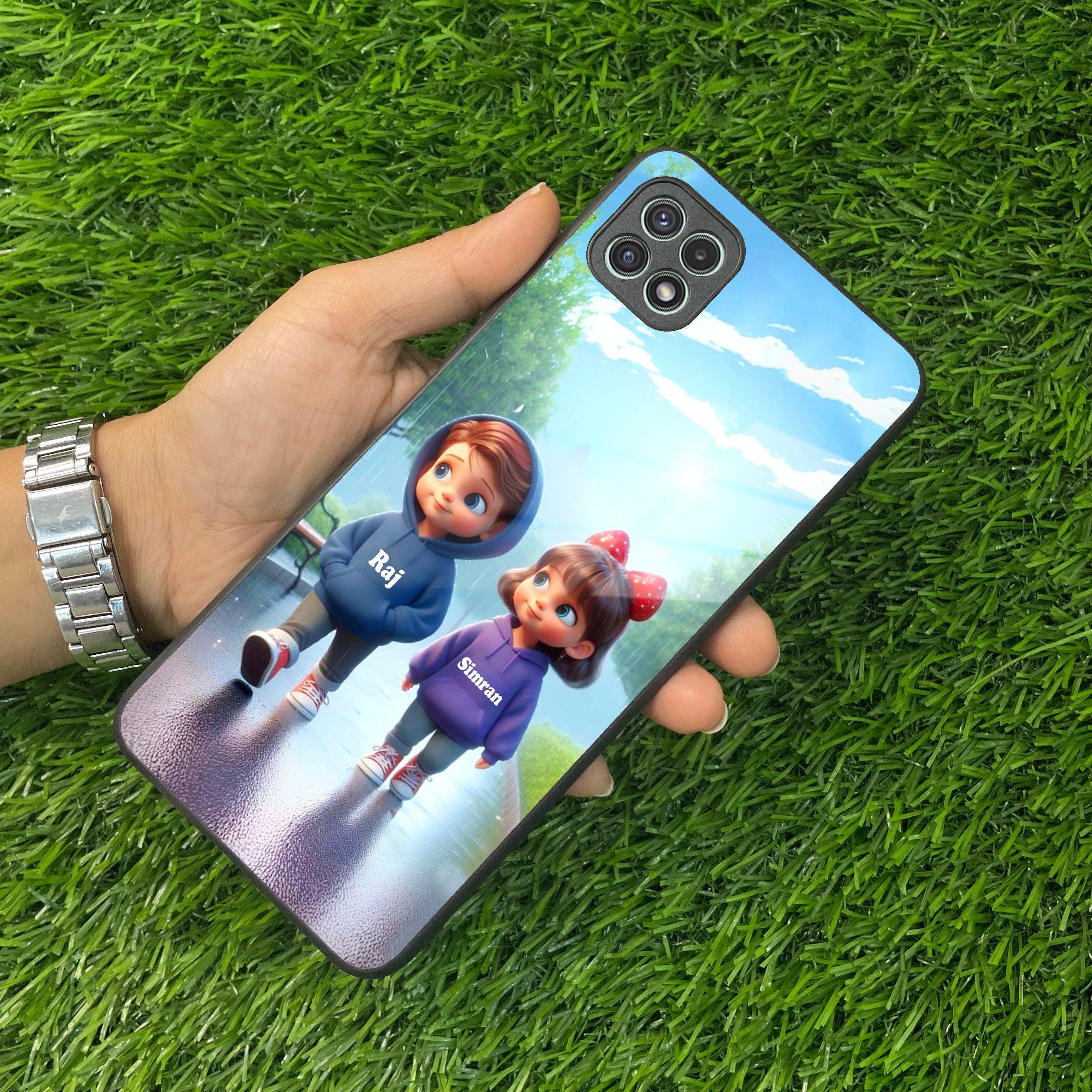 Couple Glass Case Cover For Samsung - ShopOnCliQ