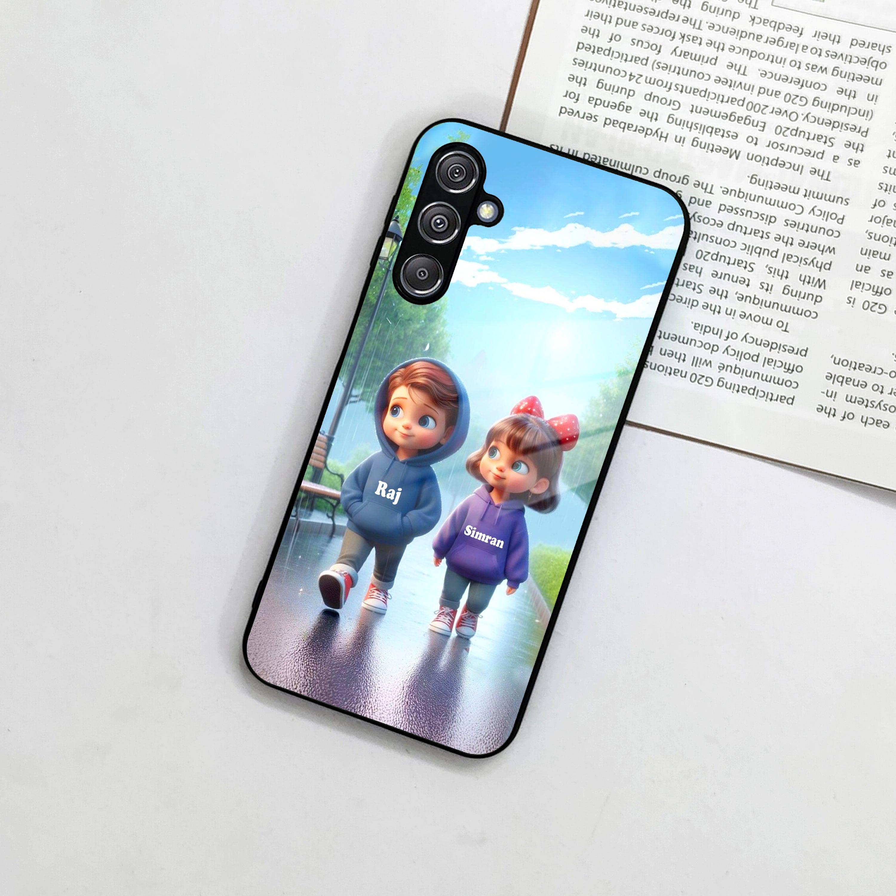 Couple Glass Case Cover For Samsung - ShopOnCliQ