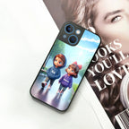 Couple Glass Case Cover For iPhone - ShopOnCliQ