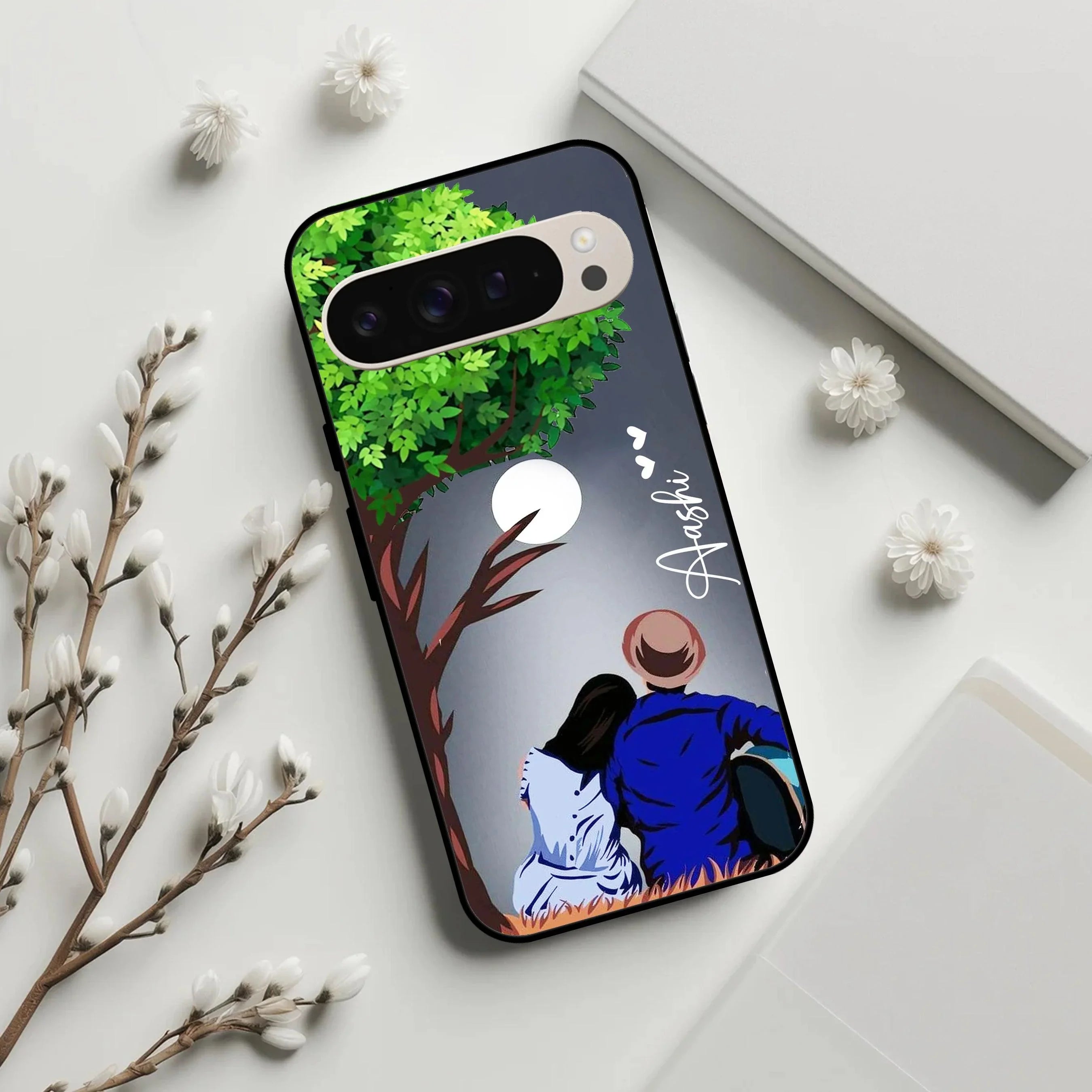 Couple Glossy Metal Case Cover For Google - ShopOnCliQ