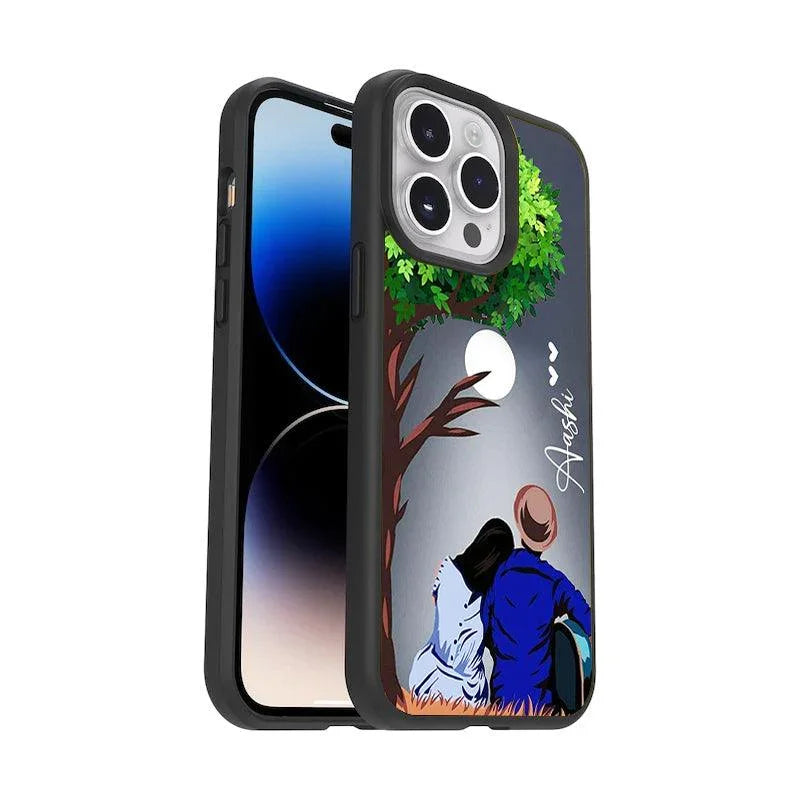 Couple Glossy Metal Case Cover For Nothing - ShopOnCliQ