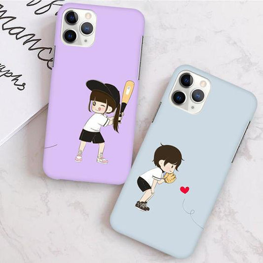 Couple Print Slim Matte Phone Case Cover ShopOnCliQ