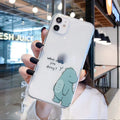Couple Hug Me Dragon Clear Silicon Case Cover For Redmi A5 4G