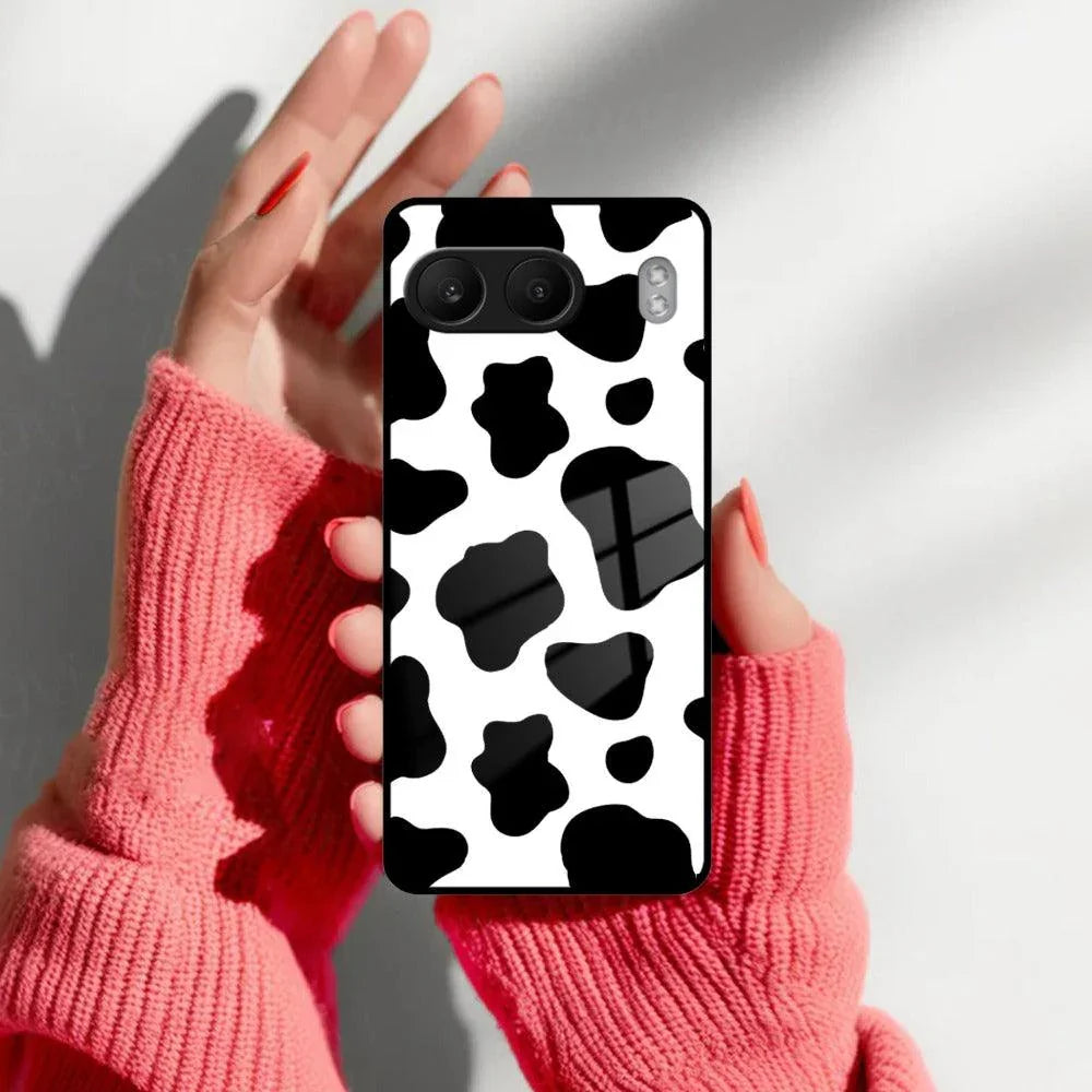 Cow Print Glass Phone Case And Cover For OnePlus - ShopOnCliQ