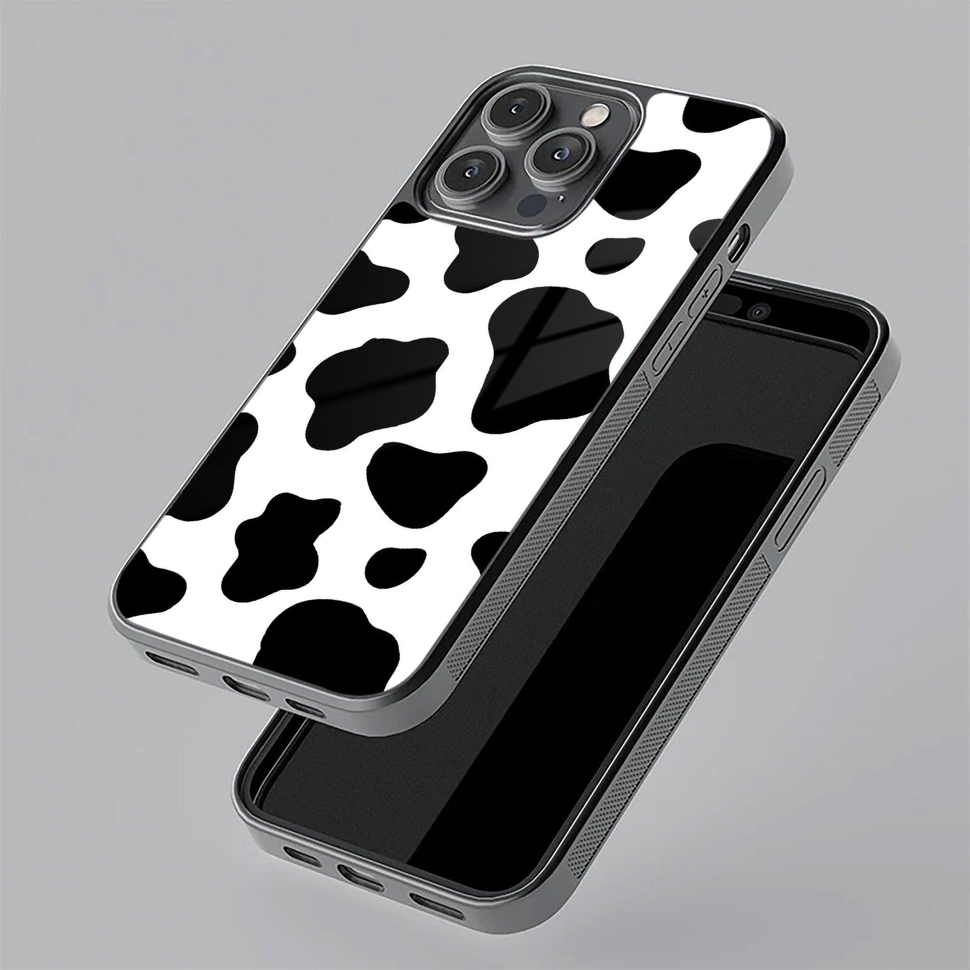 Cow Print Glass Phone Case And Cover For Oppo - ShopOnCliQ