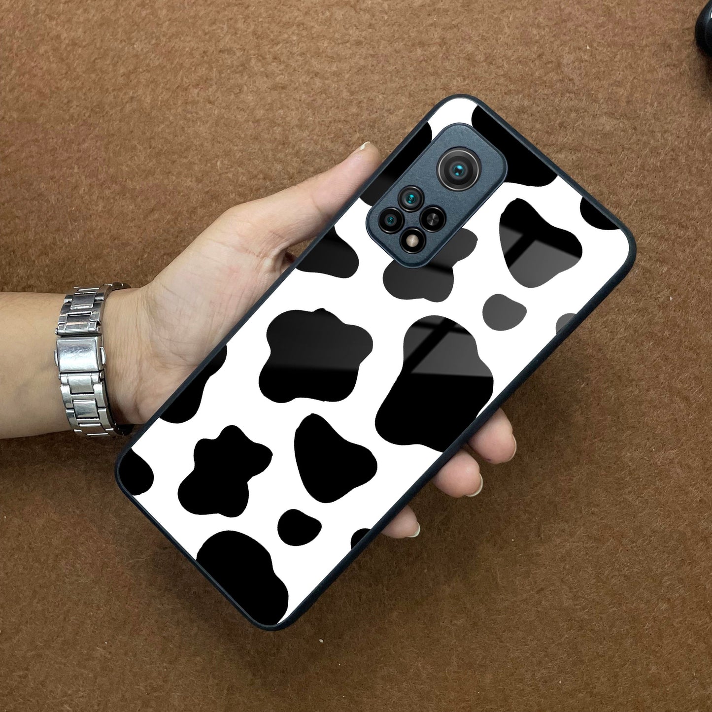 Cow Print Glass Phone Case And Cover For Redmi/Xiaomi ShopOnCliQ