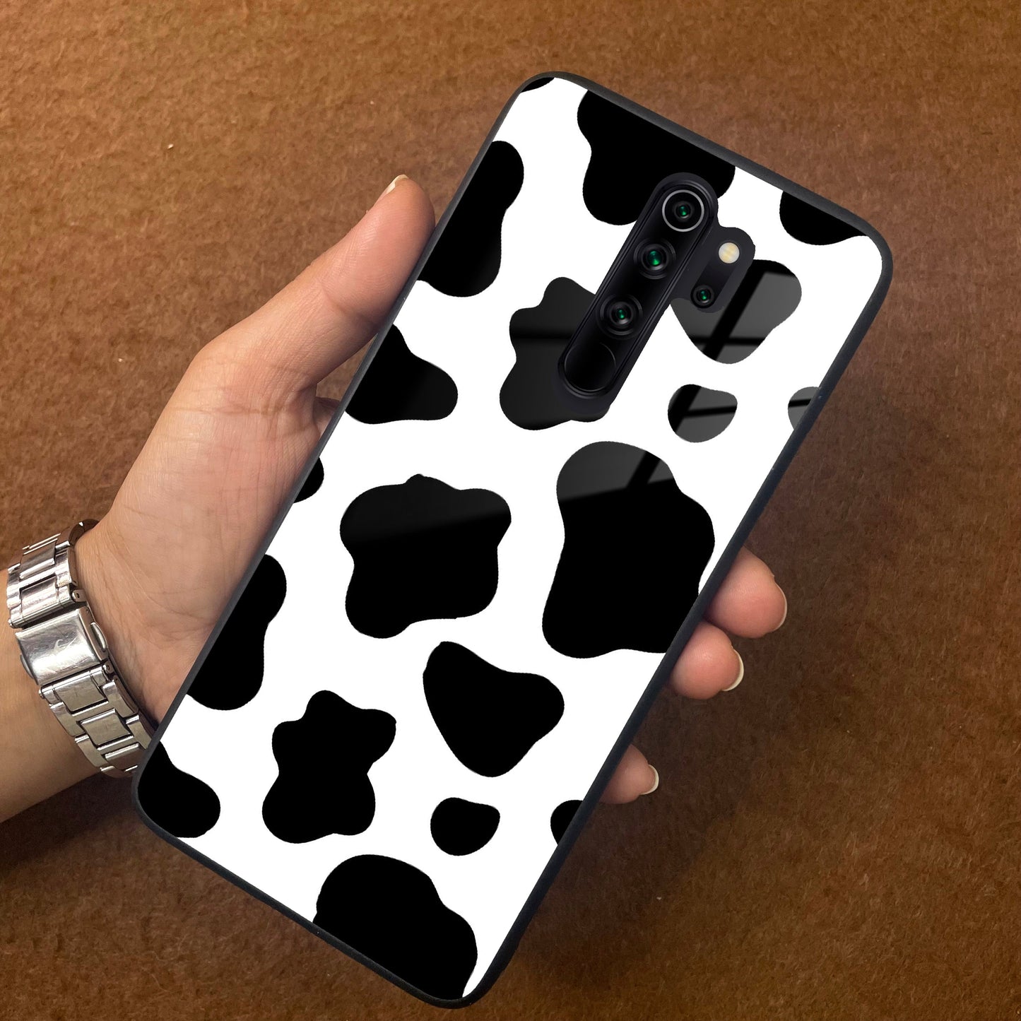 Cow Print Glass Phone Case And Cover For Redmi/Xiaomi ShopOnCliQ