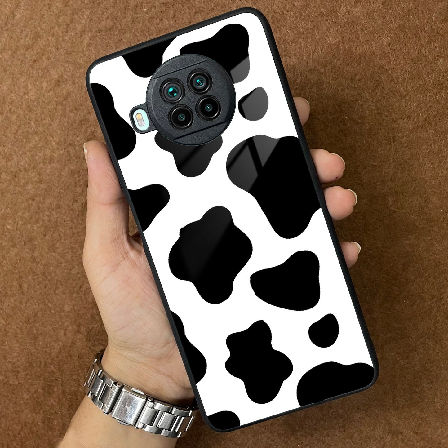 Cow Print Glass Phone Case And Cover For Redmi/Xiaomi ShopOnCliQ