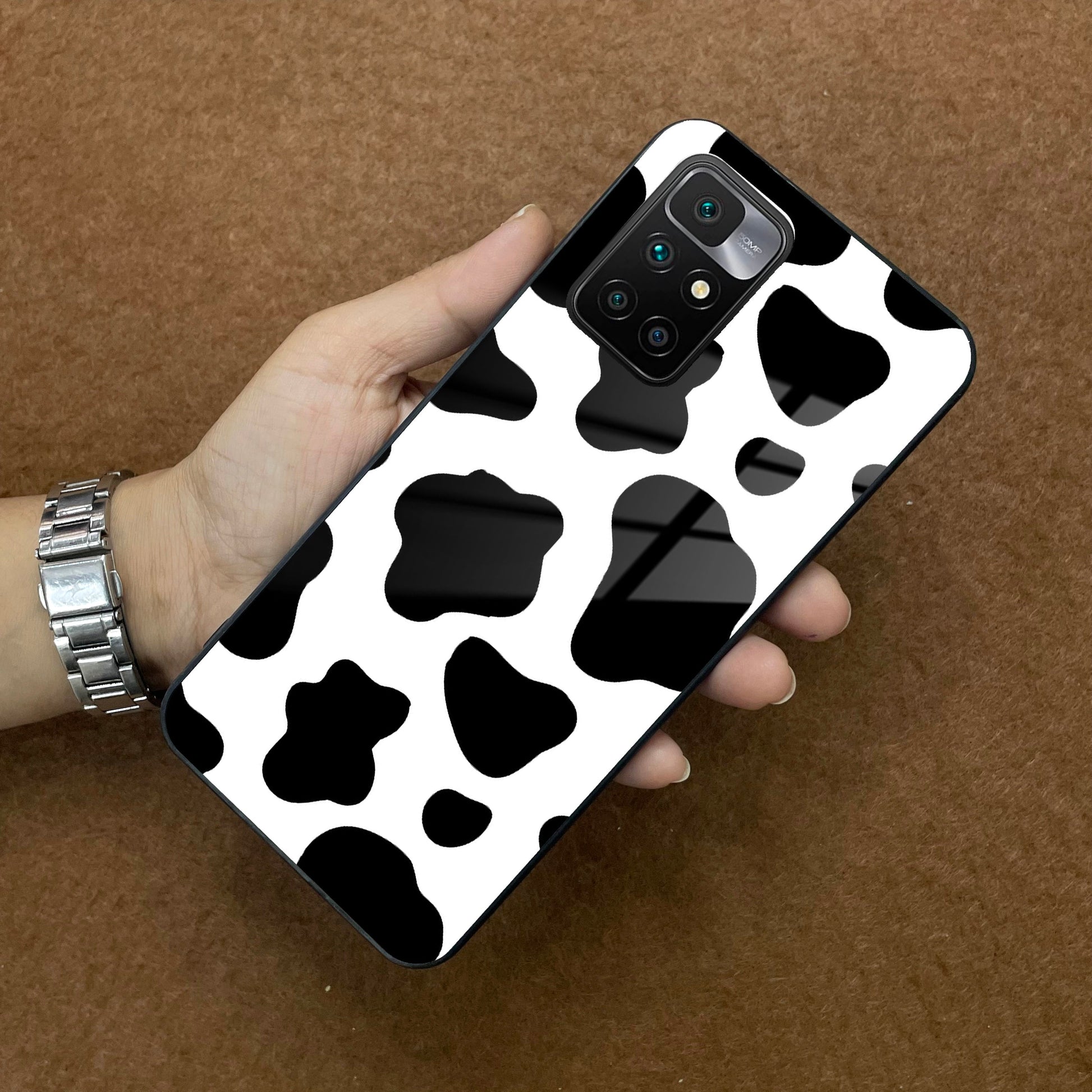 Cow Print Glass Phone Case And Cover For Redmi/Xiaomi ShopOnCliQ