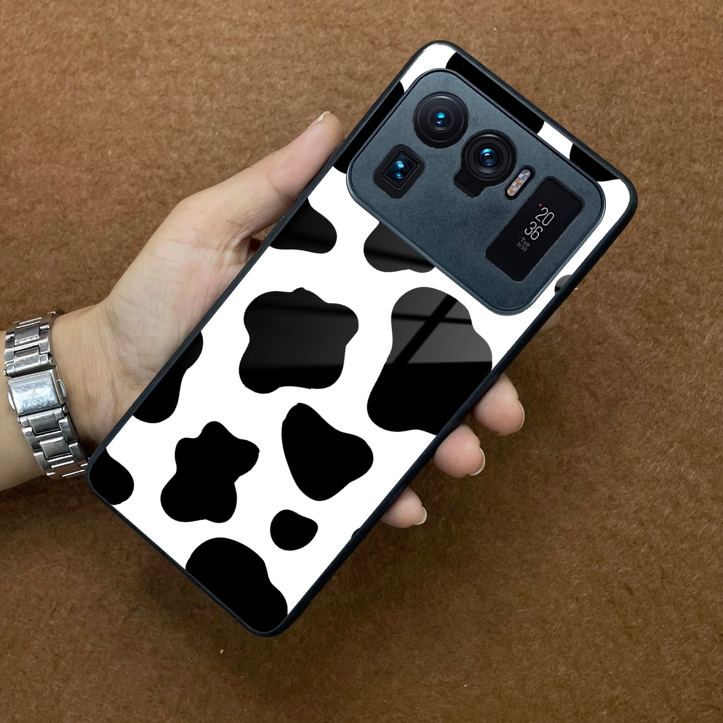 Cow Print Glass Phone Case And Cover For Redmi/Xiaomi ShopOnCliQ