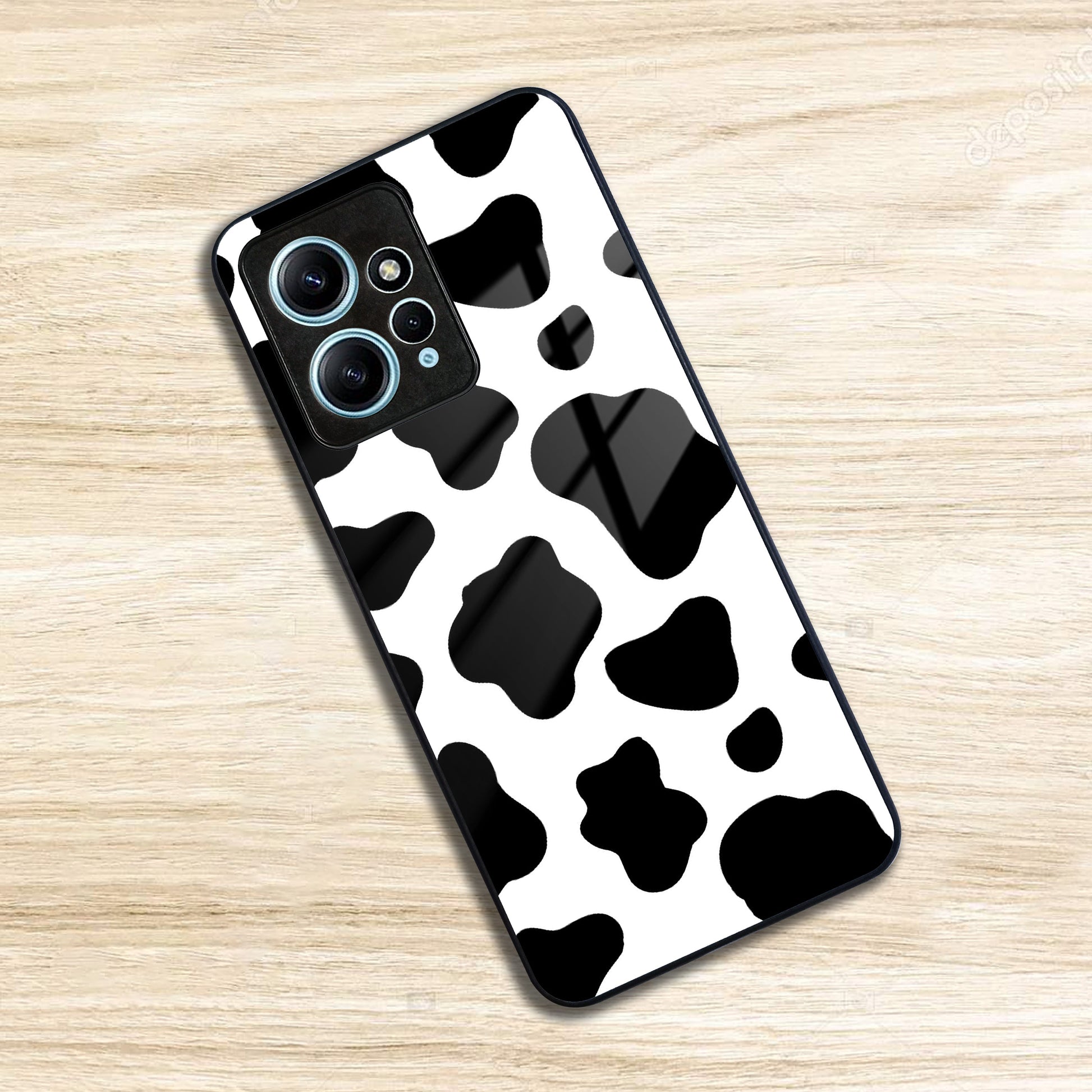 Cow Print Glass Phone Case And Cover For Redmi/Xiaomi ShopOnCliQ