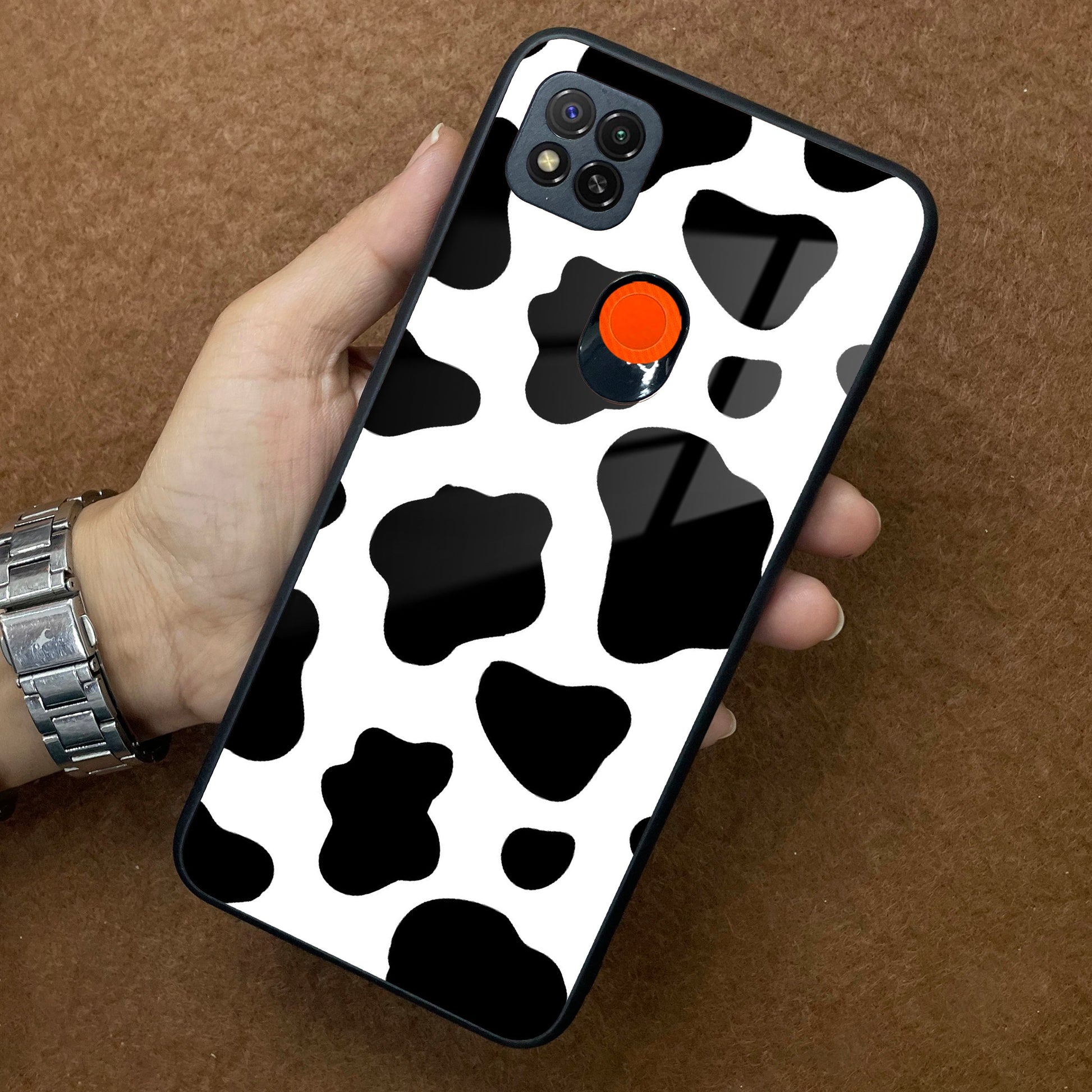 Cow Print Glass Phone Case And Cover For Redmi/Xiaomi ShopOnCliQ