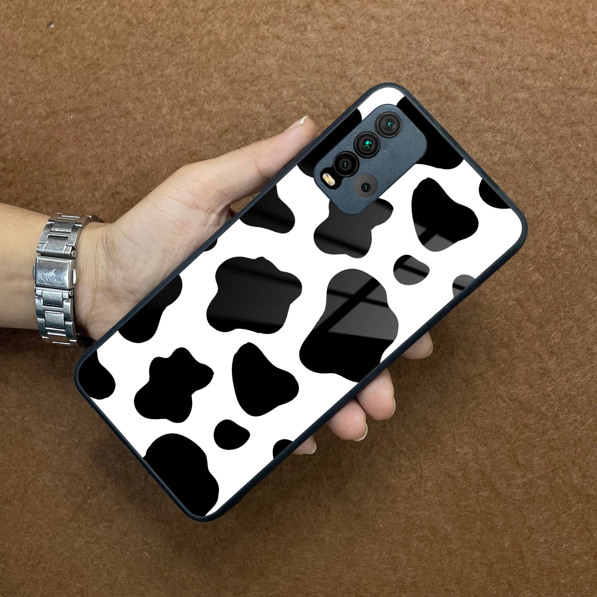 Cow Print Glass Phone Case And Cover For Redmi/Xiaomi ShopOnCliQ