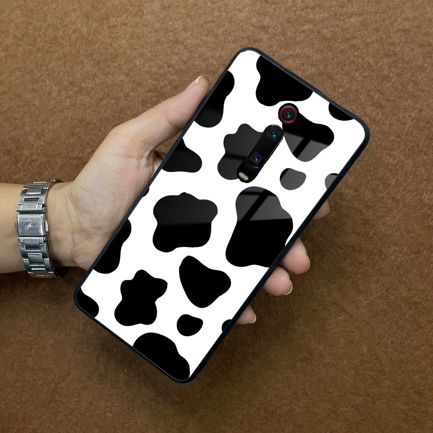 Cow Print Glass Phone Case And Cover For Redmi/Xiaomi ShopOnCliQ