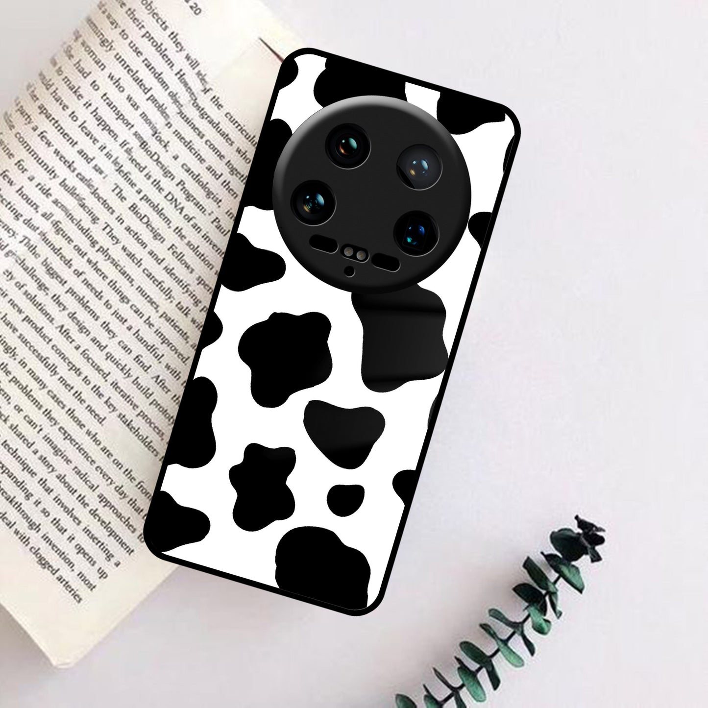 Cow Print Glass Phone Case And Cover For Redmi/Xiaomi ShopOnCliQ