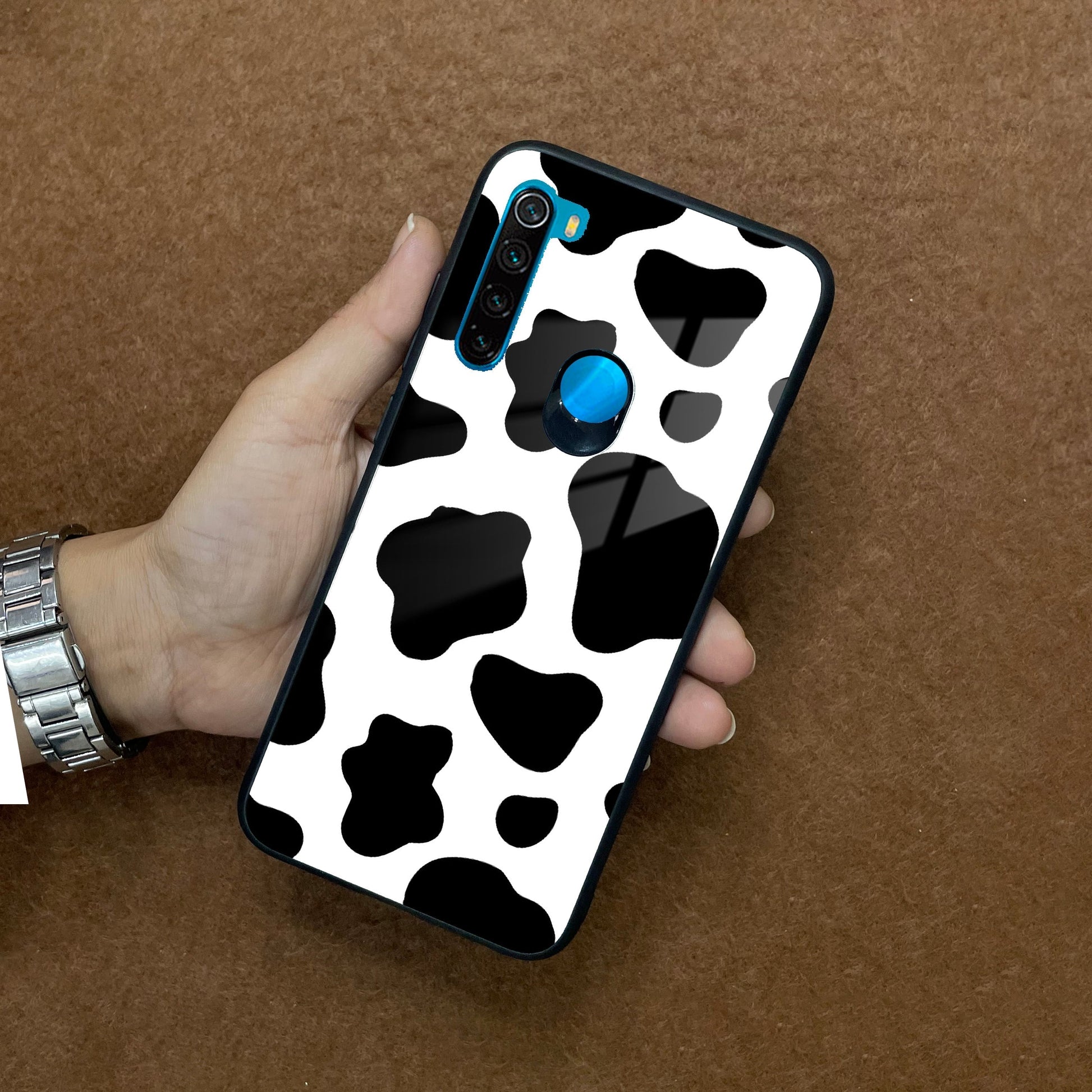 Cow Print Glass Phone Case And Cover For Redmi/Xiaomi ShopOnCliQ